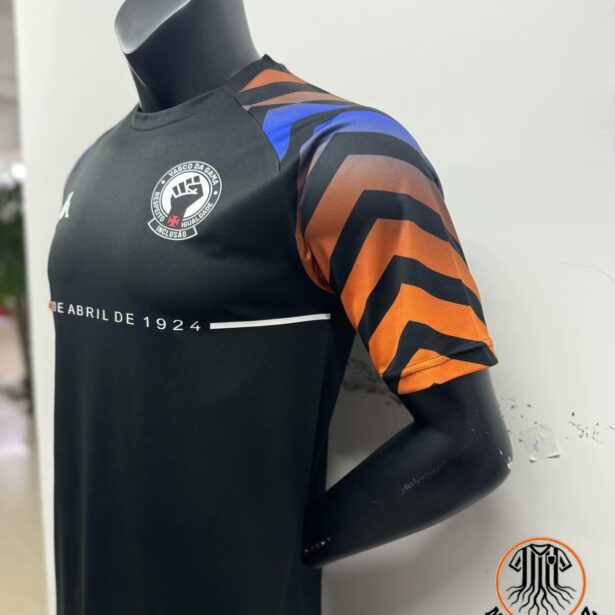 Miniatura de Camisa Futebol Vasco – Modelo 2024- Preta