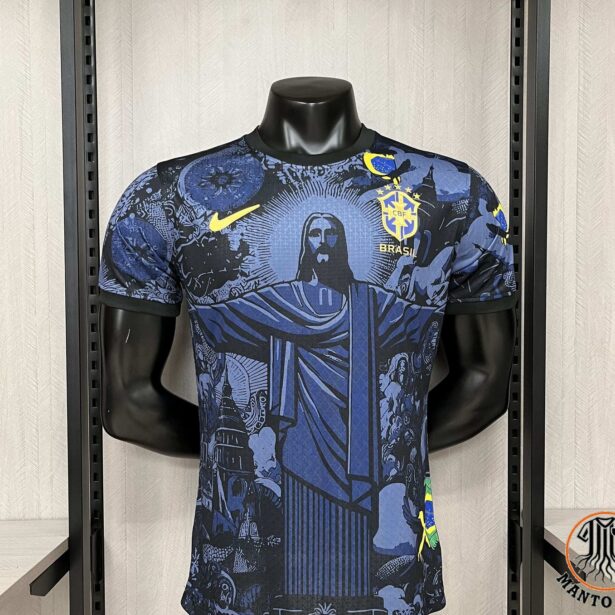 Camisa Futebol Seleção Brasileira - Preta