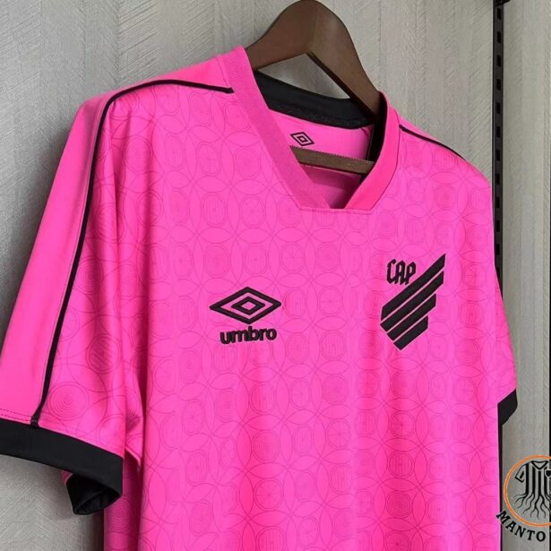 Miniatura de Camisa Futebol Atlético Paranaense – Modelo 2024 – Pink