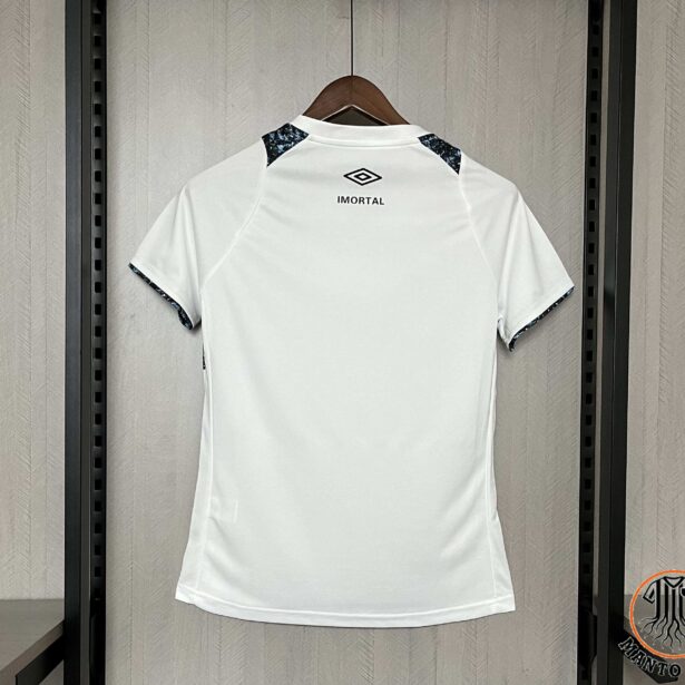 Miniatura de Camisa Futebol Grêmio – Modelo Feminina 2024 – Branca