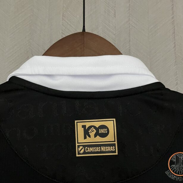 Miniatura de Camisa Futebol Vasco – Modelo Feminina – 2024 – Preta