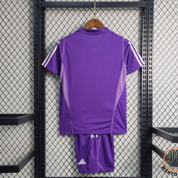 Miniatura de Kit Camisa e Shorts Futebol Cruzeiro – Infantil – Roxa