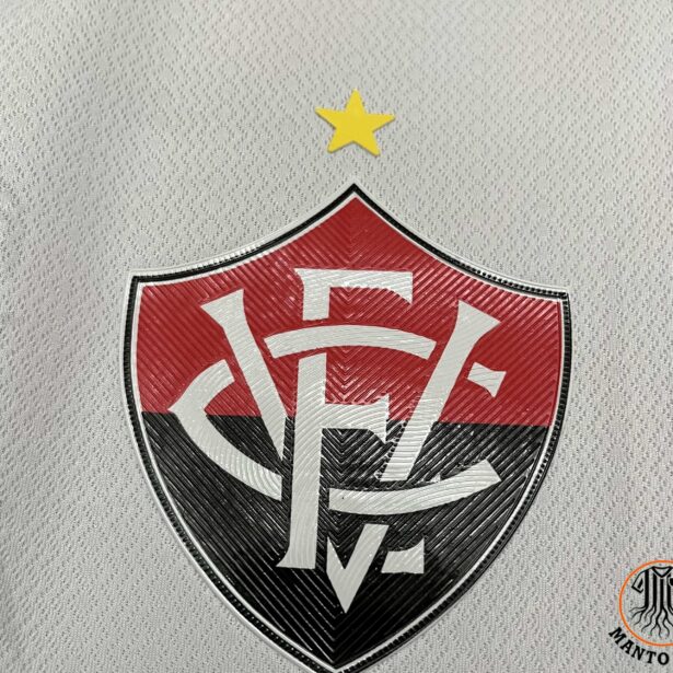 Miniatura de Camisa Futebol Vitória – Modelo 2024 – Branca