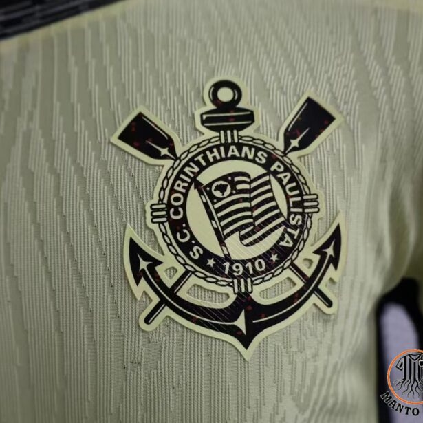 Miniatura de Camisa Futebol Corinthians – 2024 – Visitante – Amarela