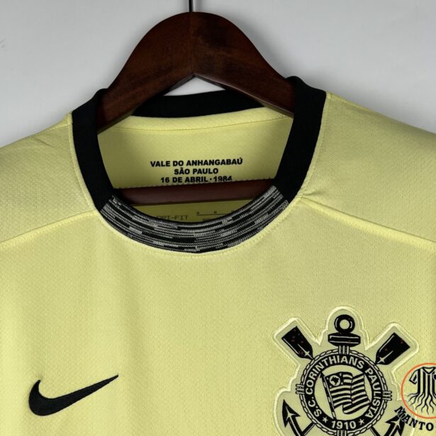 Miniatura de Camisa Futebol Corinthians – Modelo Treino 2024