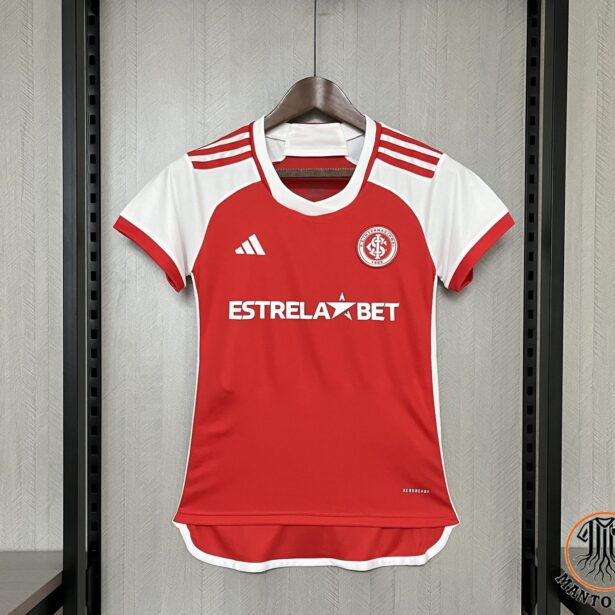 Camisa Futebol Internacional - Modelo Feminina 2024 - Mandante