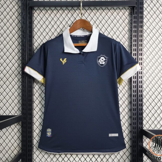 Camisa Futebol Remo - Modelo Feminina 2024 - Cinza