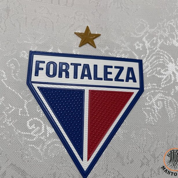 Miniatura de Camisa Futebol Fortaleza – Modelo 2024 – Branca