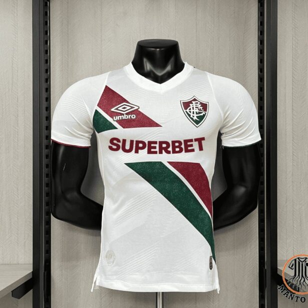 Camisa Futebol Fluminense - Modelo 2024 - Branca com Patrocinio