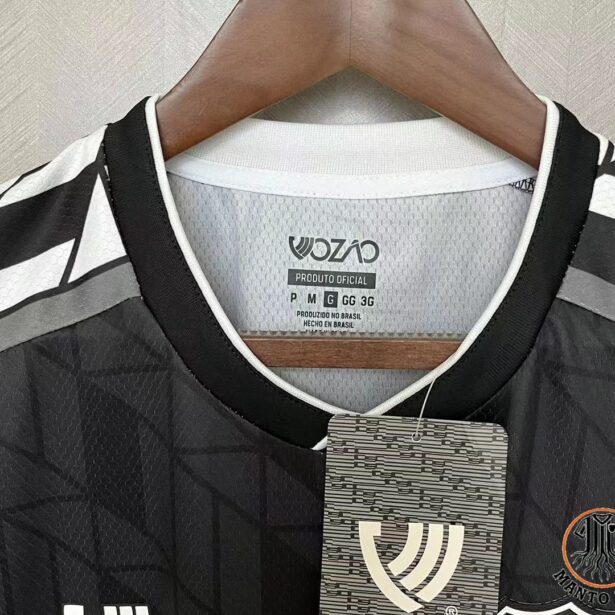 Miniatura de Camisa Futebol Ceará- Modelo 2024 – Preta