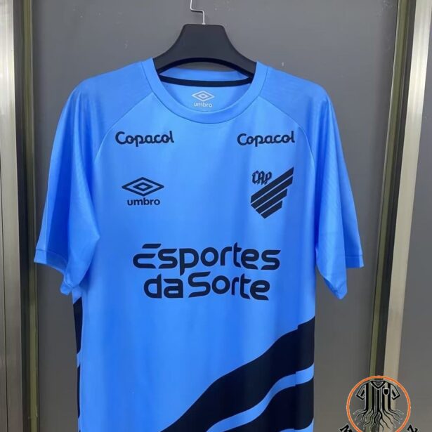 Camisa Futebol Atlético Paranaense - Modelo 2024 - Azul Clara