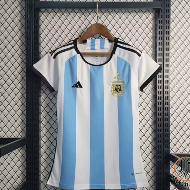 Camisa Futebol Seleção da Argentina - Modelo Feminina 2025