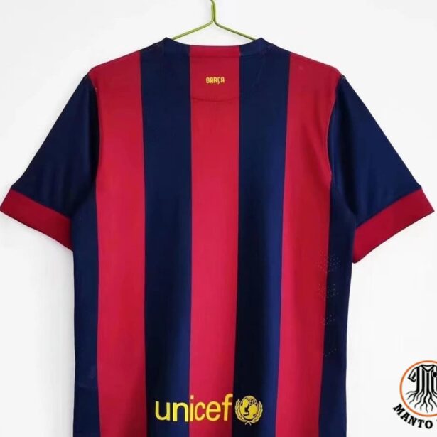 Miniatura de Camisa Futebol Barcelona- Azul e Grena – Modelo 2015