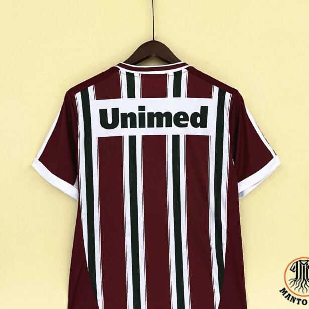 Miniatura de Camisa Futebol Fluminense – Modelo Retrô 2012 – Tricolor – Mandante