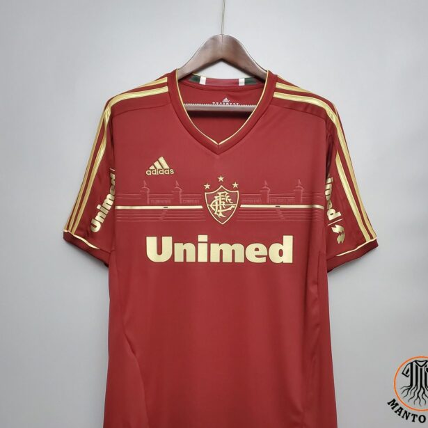Camisa Futebol Fluminense - Modelo Retrô 2012 - Laranja