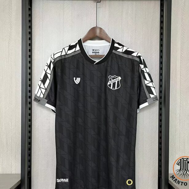 Camisa Futebol Ceará- Modelo 2024 - Preta