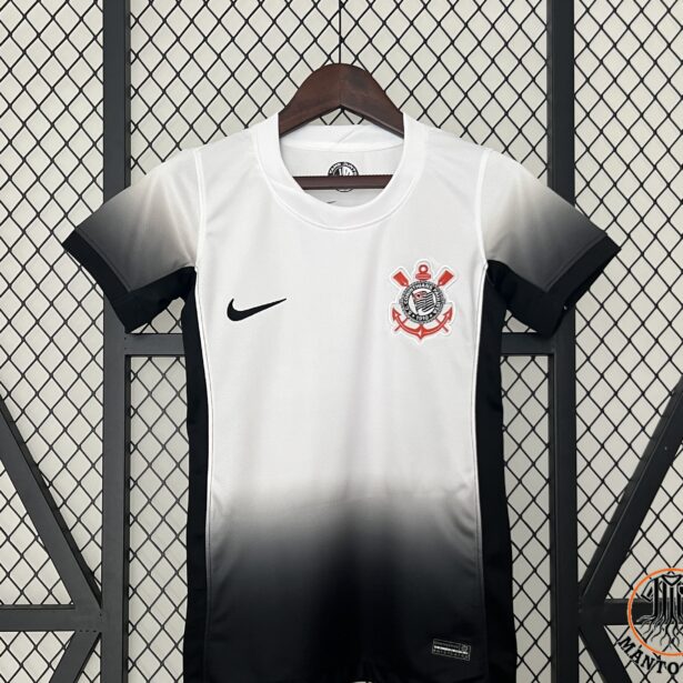 Camisa Futebol Corinthians - Modelo Feminina Mandante 2025