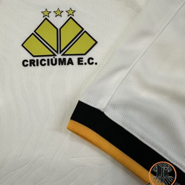 Miniatura de Camisa Futebol Criciúma – Modelo 2024 – Branca