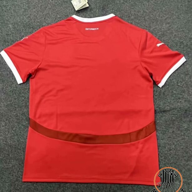 Miniatura de Camisa Futebol Seleção da Áustria – Modelo 2025