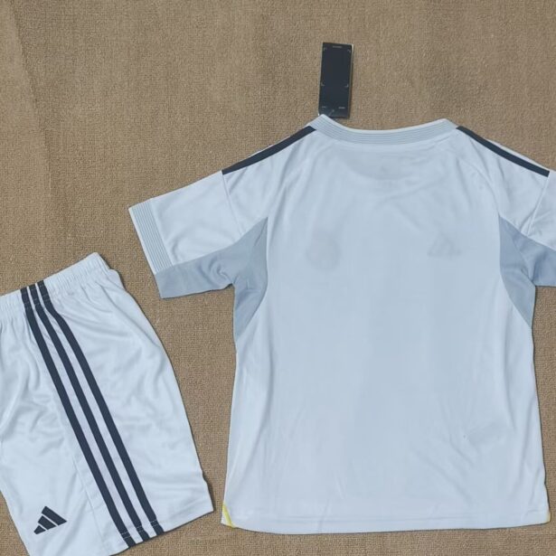 Miniatura de Kit Infantil Camisa e Shorts Futebol Real Madrid