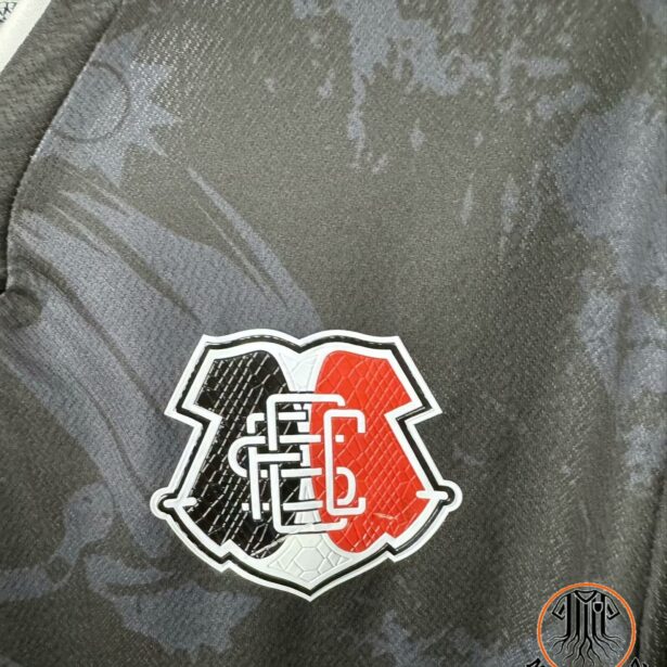 Miniatura de Camisa Futebol Santa Cruz – Modelo 2024 – Preta