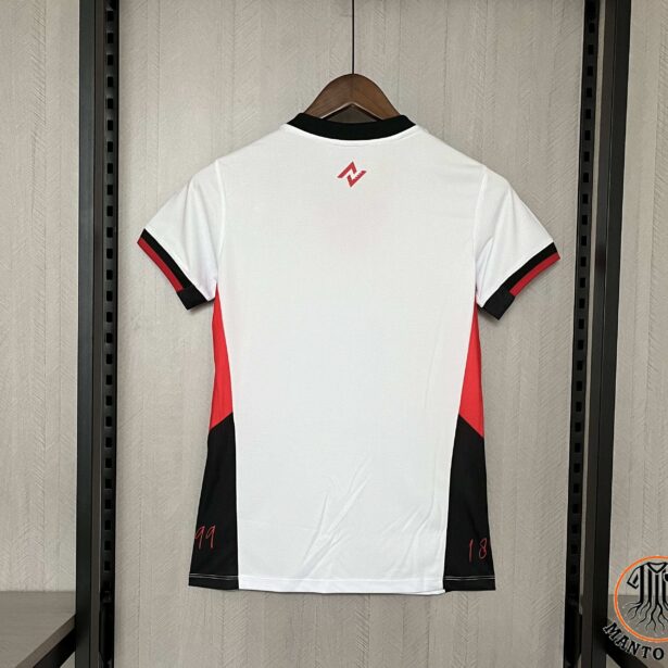 Miniatura de Camisa Futebol Vitória – Modelo Feminina 2024 – Branca