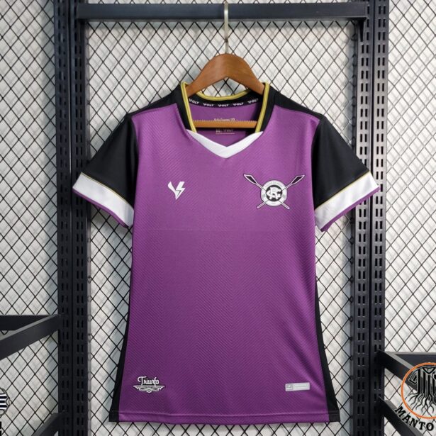 Camisa Futebol Remo - Modelo Feminina 2024 - Roxa