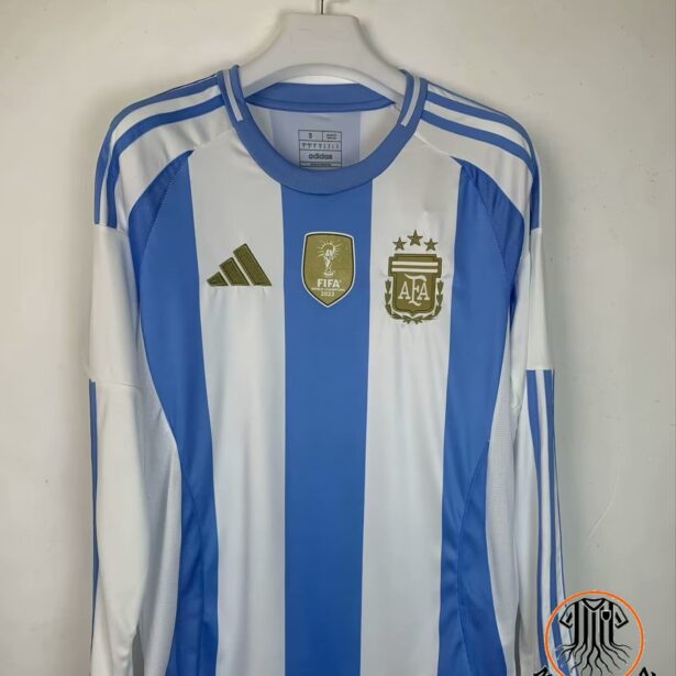 Camisa Futebol Seleção da Argentina - Modelo Manga Longa Copa 2022
