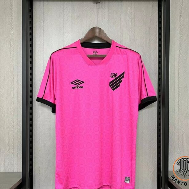 Camisa Futebol Atlético Paranaense - Modelo 2024 - Pink