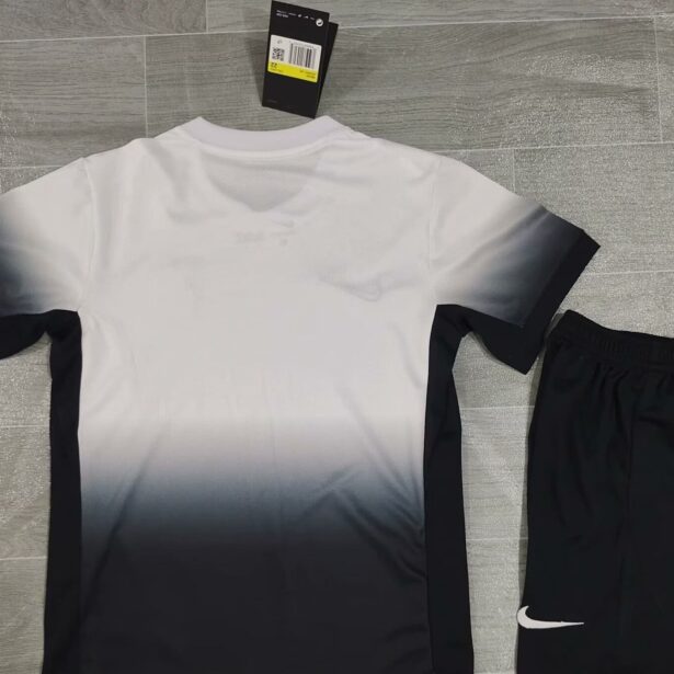 Miniatura de Kit Infantil Camisa e Shorts Futebol Corinthians – Mandante