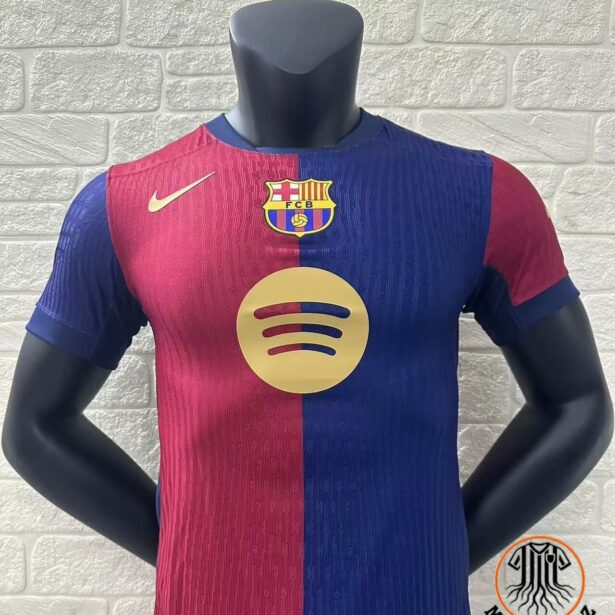 Camisa Futebol Barcelona - Modelo 2024 - Azul e Grená