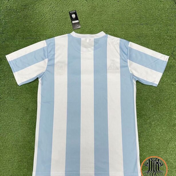 Miniatura de Camisa Futebol Seleção da Argentina – Modelo Retrô 1986
