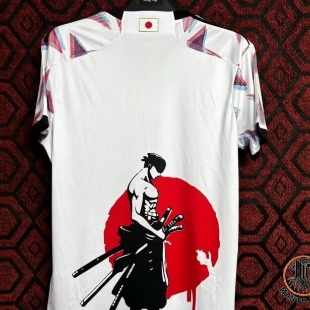 Miniatura de Camisa Futebol Seleção da Japão – Modelo Edição Samurai