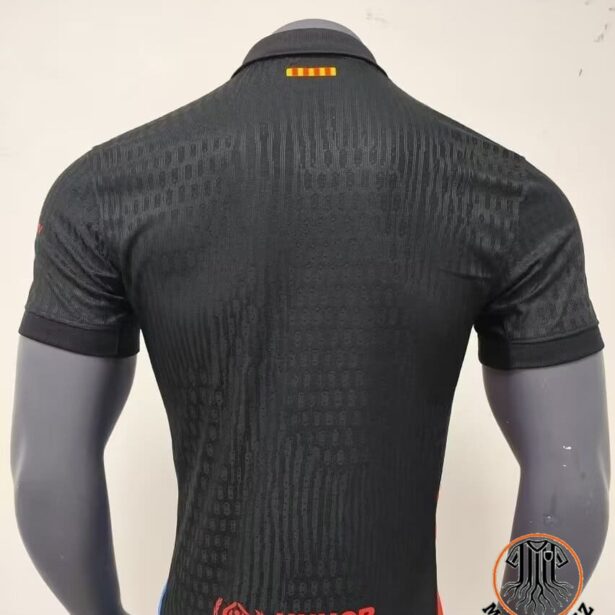 Miniatura de Camisa Futebol Barcelona – Modelo 2024 – Preta