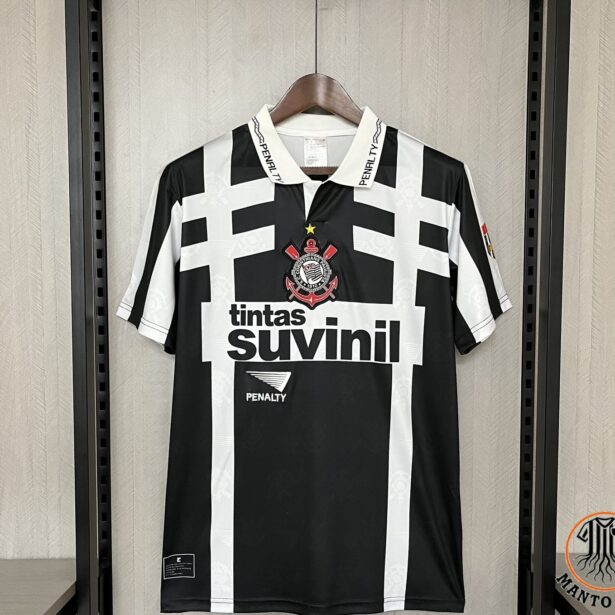 Camisa Futebol Corinthians - Modelo Retrô 1995