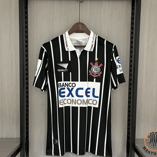 Camisa Futebol Corinthians - Modelo Retrô 1998