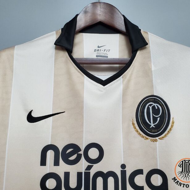 Miniatura de Camisa Futebol Corinthians – Modelo Especial 100 Anos