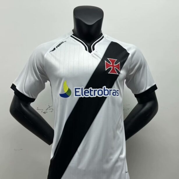 Camisa Futebol Vasco - Modelo Retrô 2011 - Branca