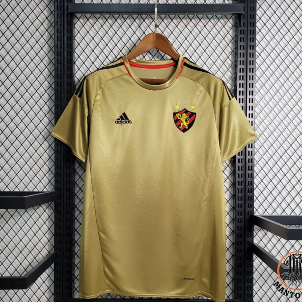 Camisa Futebol Sport - Modelo Retrô 2016 - Dourada