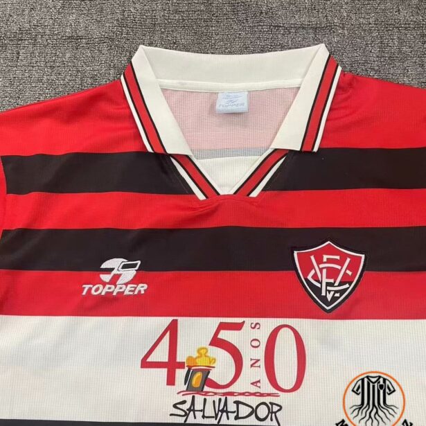 Miniatura de Camisa Futebol Vitória – Modelo Retrô 1999 – Rubro Negra