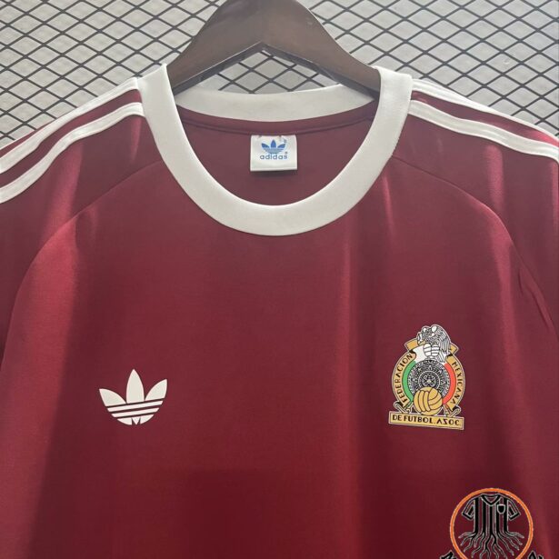 Miniatura de Camisa Futebol Seleção da México – Modelo Retrô 1986