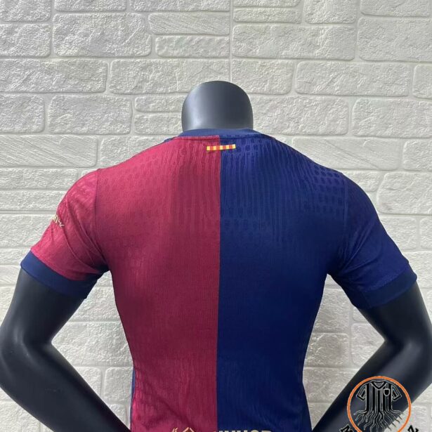 Miniatura de Camisa Futebol Barcelona – Modelo 2024 – Azul e Grená