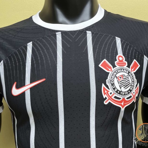 Miniatura de Camisa Futebol Corinthians – 2024 -Visitante – Preta