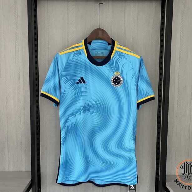 Camisa Futebol Cruzeiro - Modelo 2024 - Azul Claro