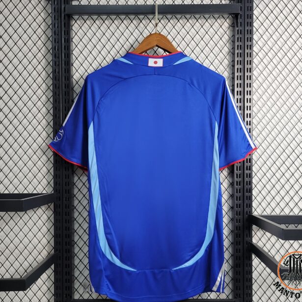 Miniatura de Camisa Futebol Seleção da Japão – Modelo Retrô Copa 2002