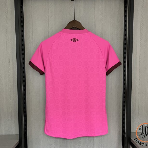 Miniatura de Camisa Futebol Fluminense – Modelo Feminina 2024 – Rosa
