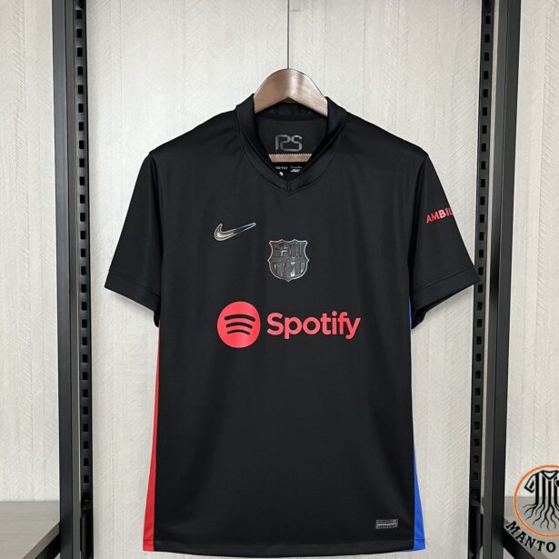 Camisa Futebol Barcelona- Preta - Modelo 2004