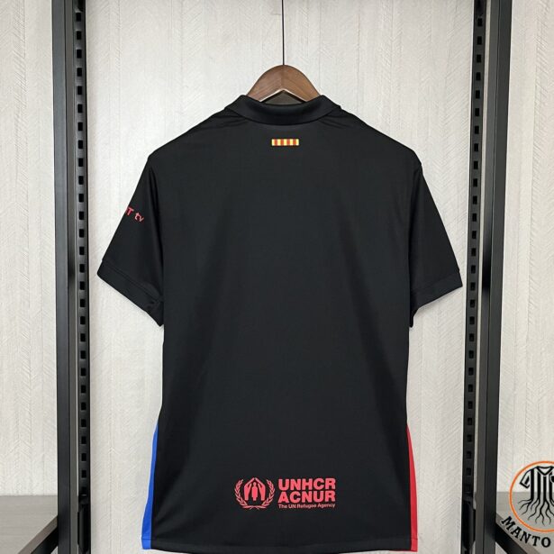 Miniatura de Camisa Futebol Barcelona- Preta – Modelo 2004
