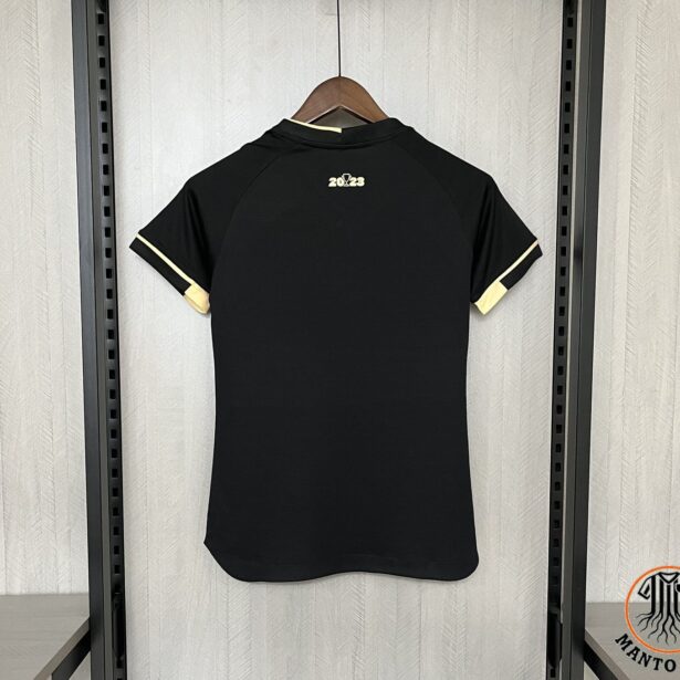 Miniatura de Camisa Futebol Vitória – Modelo Feminina 2024 – Preta