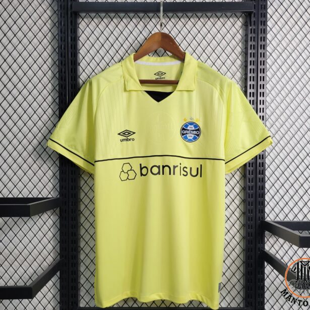 Camisa Futebol Grêmio - Modelo 2024 - Amarela